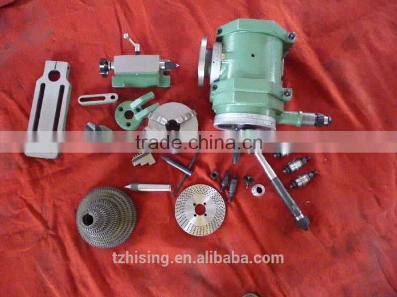 Universal dividing head, dividing head, universal indexing head