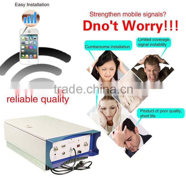 Wireless Rual Area Long Distance High Power Gsm Repeater 5W 850Mhz Celular Signal Amplifier