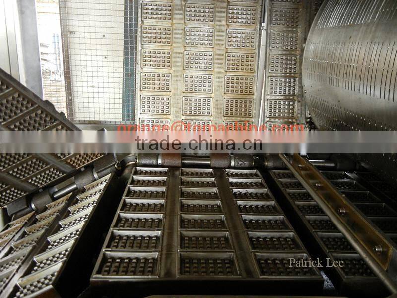 Large Tonnage Full Automatic Waffle Baking Line