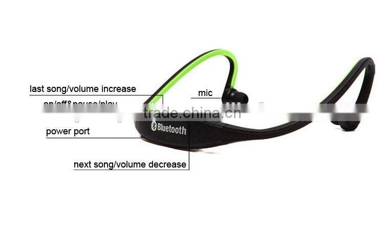 Popular fashion sport travel bluetooth earphone for mp3/phone EP-20
