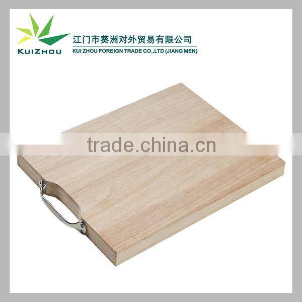 Wooden cutting block
