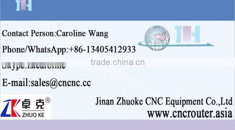 Cheap PCB CNC Router 600*600*100mm With 1.5KW Spindle&Linear Round Guide Rail ZK-6060
