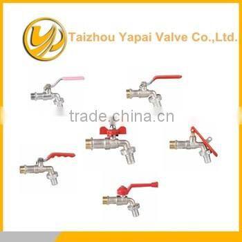 export America brass cock valve,size from 1/2 to 3/4 with chromed plating