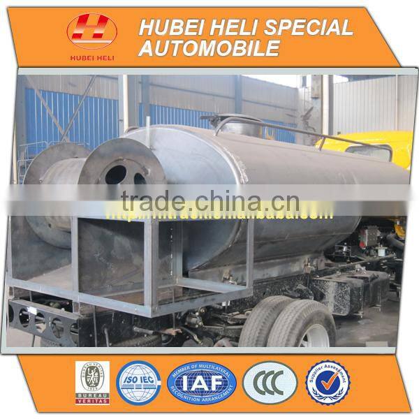DONGFENG 4x2 6000L pressure washing truck 170hp cummins engine cheap price