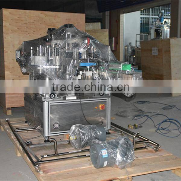 SPX top sale advanced neck, front, back labeling machine for physical functional drink