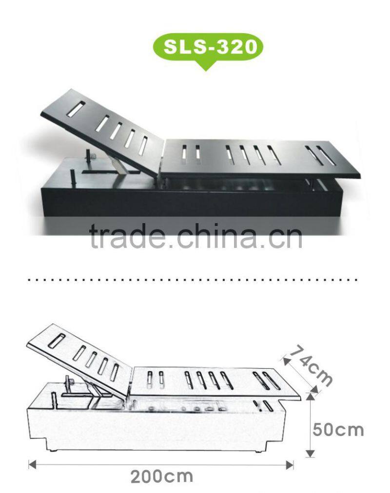 Outdoor Modern wooden Bed Beach Sun Bed For Sale sls-338