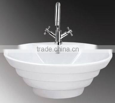Y145 portable vash basin top wash basin guangzhou canton fair ceramic