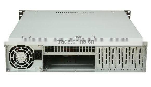 Superchassis CSE-822T-400LPB Black 2U Rackmount Server Case 400W Power Supply w/ PFC 1 External 5.25" Drive Bays