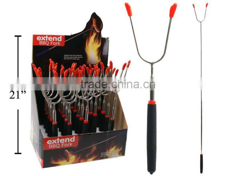 Pronged Telescopic barbecue Fork for Smorgasbord