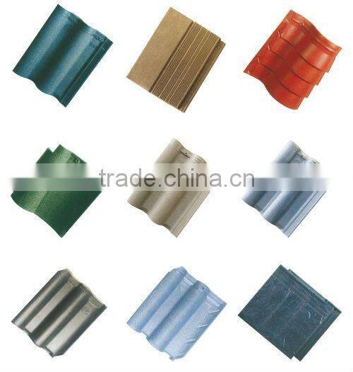 The serrviceable structure roof tile machine