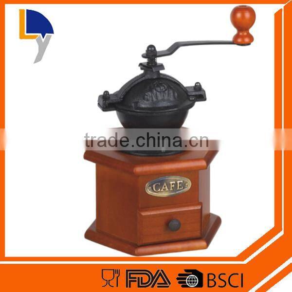 Manual Coffee Grinder Hand grinds Beans