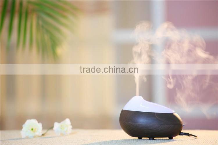 Aromatherapy electric essential oil diffuser with color led lights