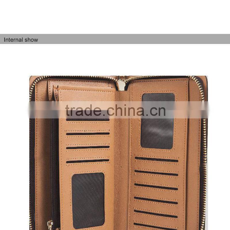 High quality genuine matte leather men clutch bag !!top grain men's leather wallet,luxury leather travel wallet for man