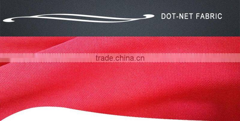 polyester bird eye jerseys of dot net fabric