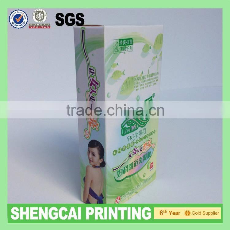 Custom Print Packaging White Cardboard Paper Box