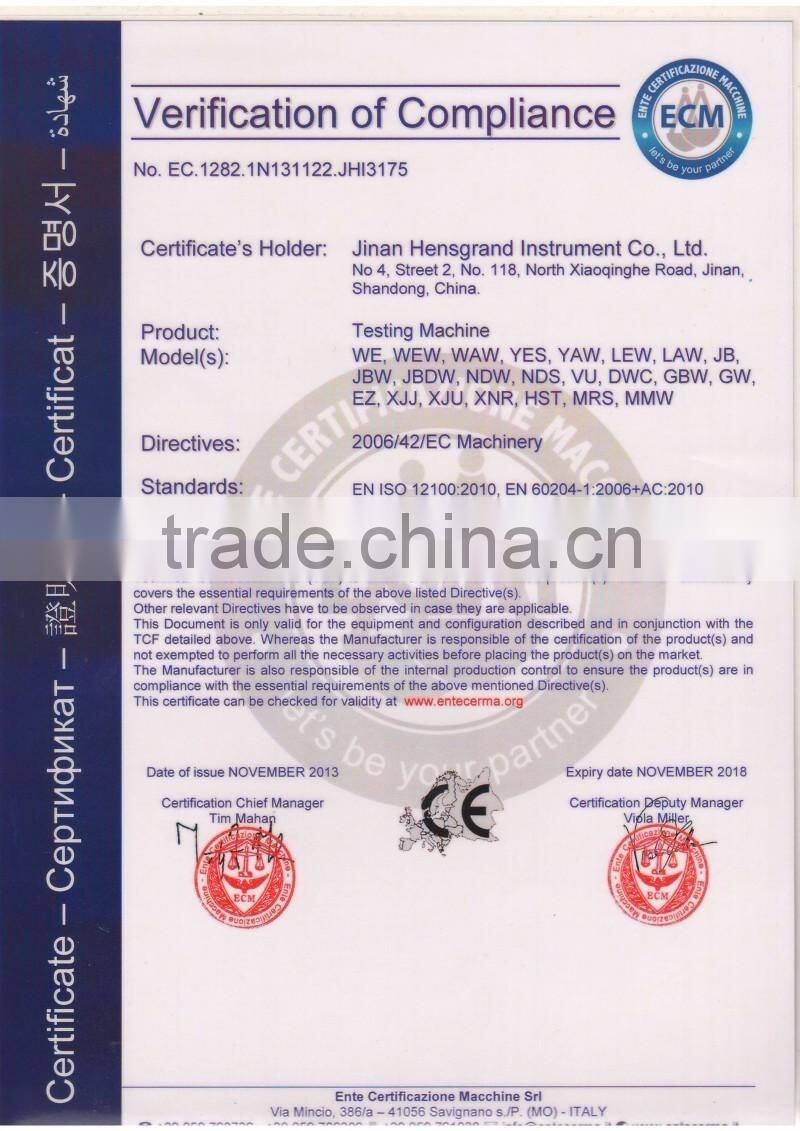 Steel Ball Pressure Testing Machine/Compression Test ISO9001