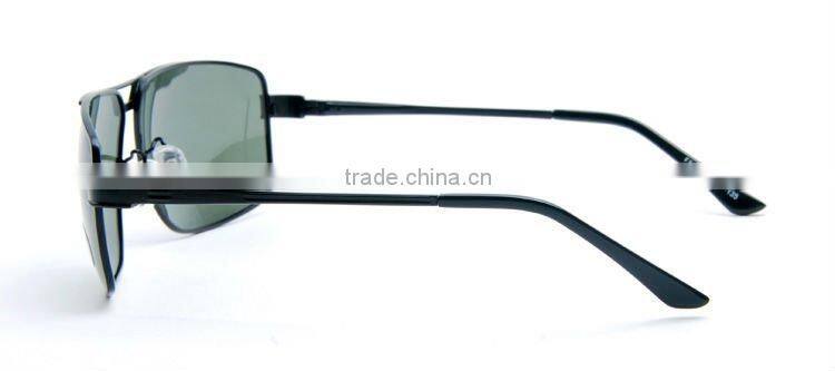 big metal frame with polarized lens for men sunglasses