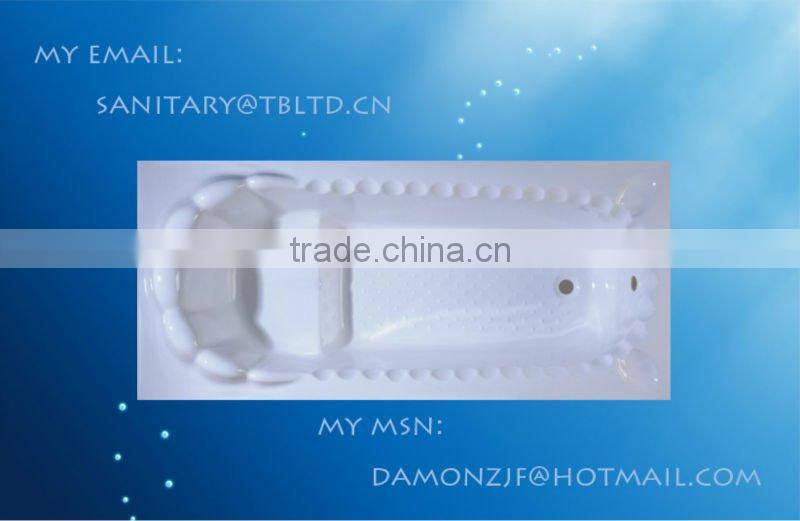 hot sale acrylic bathtub for Australia with skirt panel,apron bathtub,frame bathtub