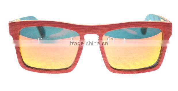 China factory low price Wholesale Wooden Sunglasses, Skateboard wood bamboo sungasses