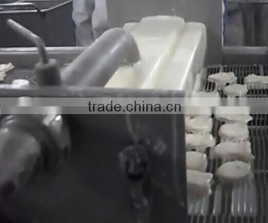 KFC Chicken meat patty nuggets frying machine