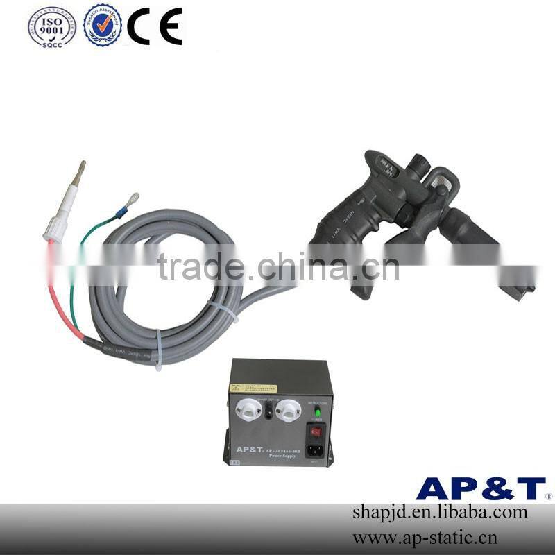 AP&T AP-AC2455-70B Double End Power 110v generator for ionizer air gun