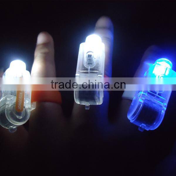 cheapest led laser finger light,led light up finger light with 3XAG10 battery