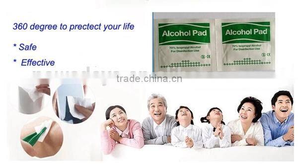 Wholesale 70% isopropyl alcohol cleaning swab