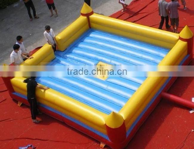 Inflatable mechanical bull mattress/ inflatable mat for mechanical bull
