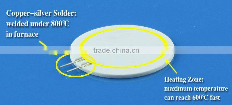 24V Circle Shaped Ceramic Infrared Heater