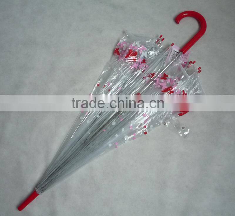 transparent umbrella custom printing manufacturer China
