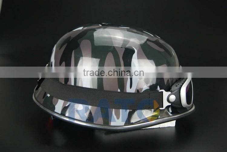 German style motorcycle helmet summer helmet with glass