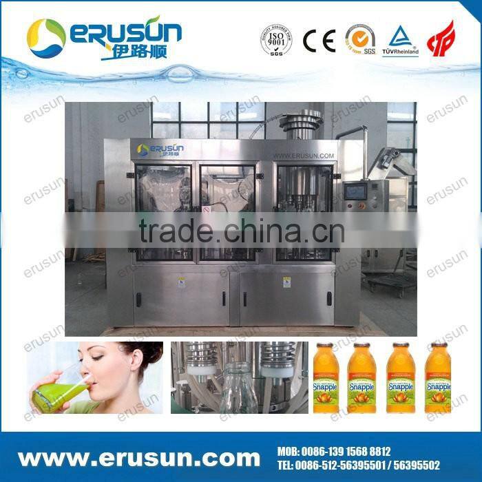 Automatic Juice Glass Bottle Filling Machine