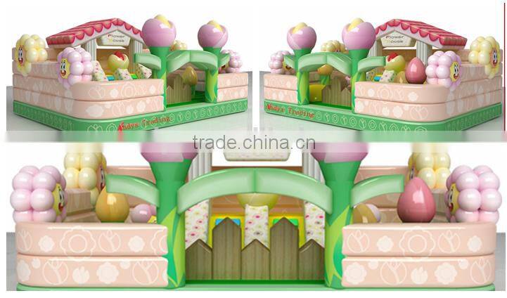 ADS 2015 new attractive inflatable playground with Korean style for commercial use
