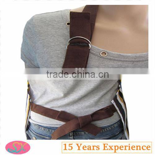 Good quality stripe cooking aprons for kitchen