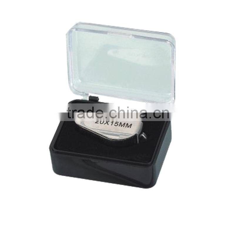 MG05007 Moveable Glass Lens Jewellery Loupe 20x