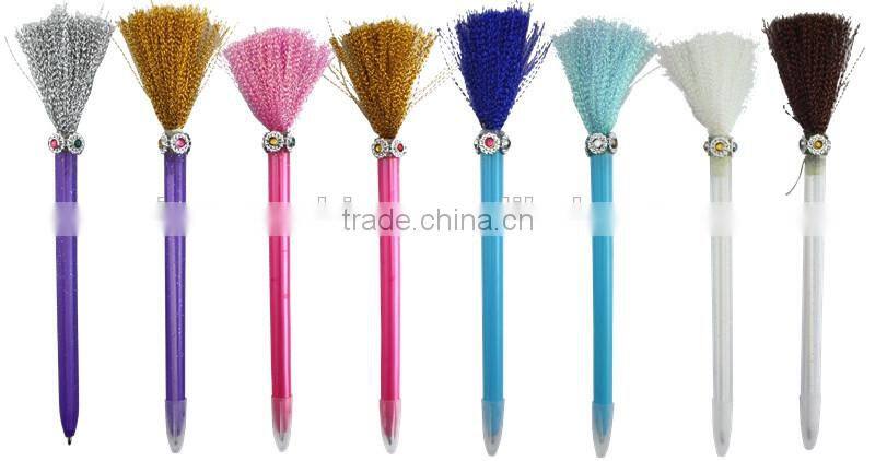 2016 hotselling color barrel feather Ball Pen/fancy pen
