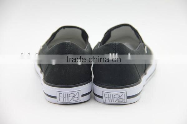 slip on style and rubber outsole material blank canvas shoes