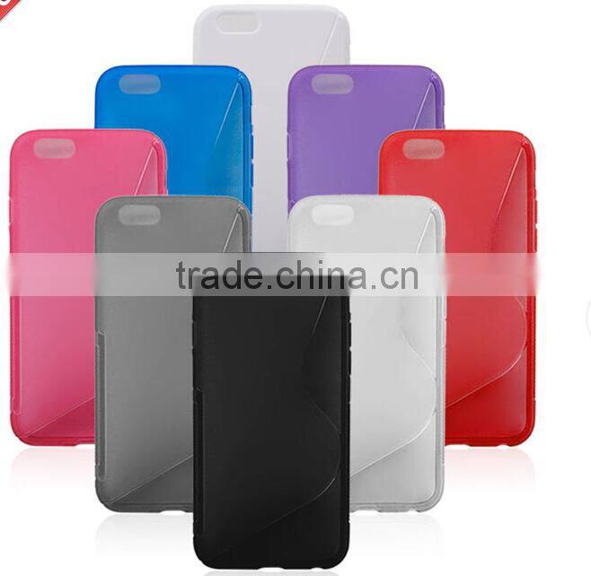 For iPhone 6 TPU sleeve covers, soft cell phone cases and bumper covers for iphone 6 smart phone,support oem printing logo