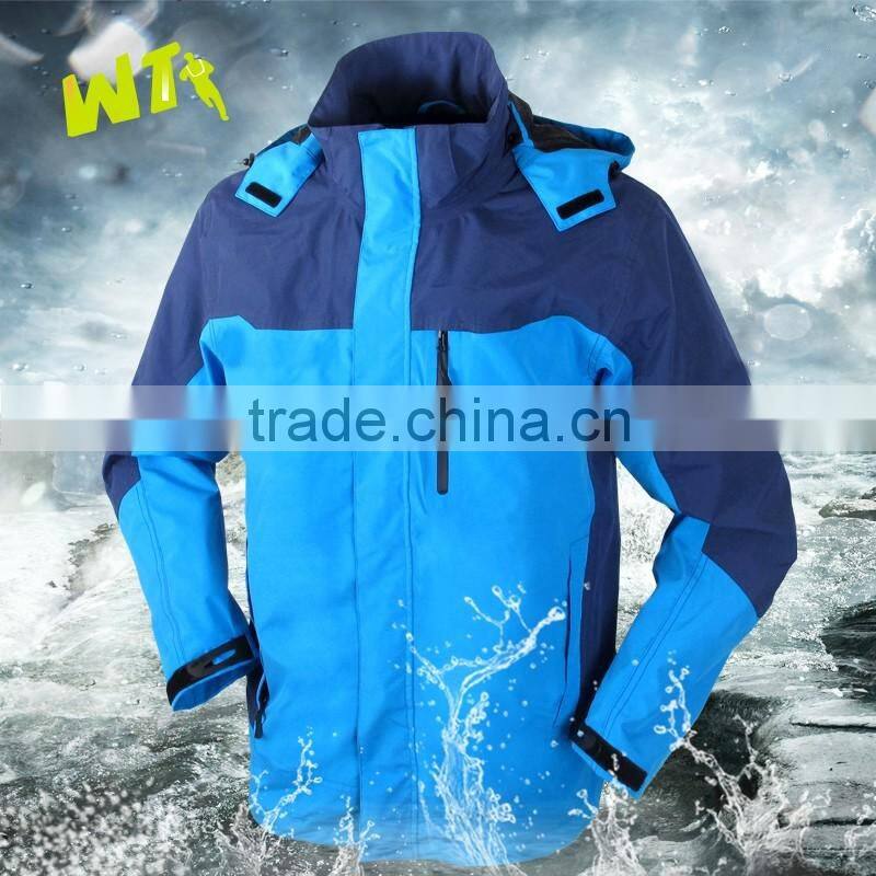 high quality men or women ski jacket fashion royal blue outdoor jacket waterproof and windproof ski jacket outdoor clothing