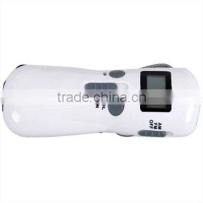 portable led emergency dynamo flashligh
