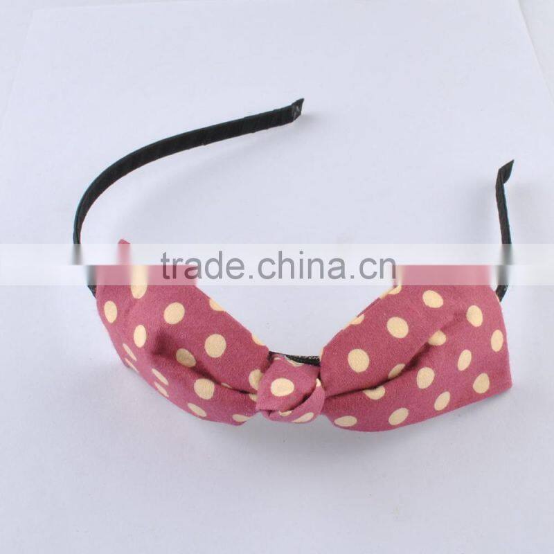 Bulk Fabric Large Bow Headbands