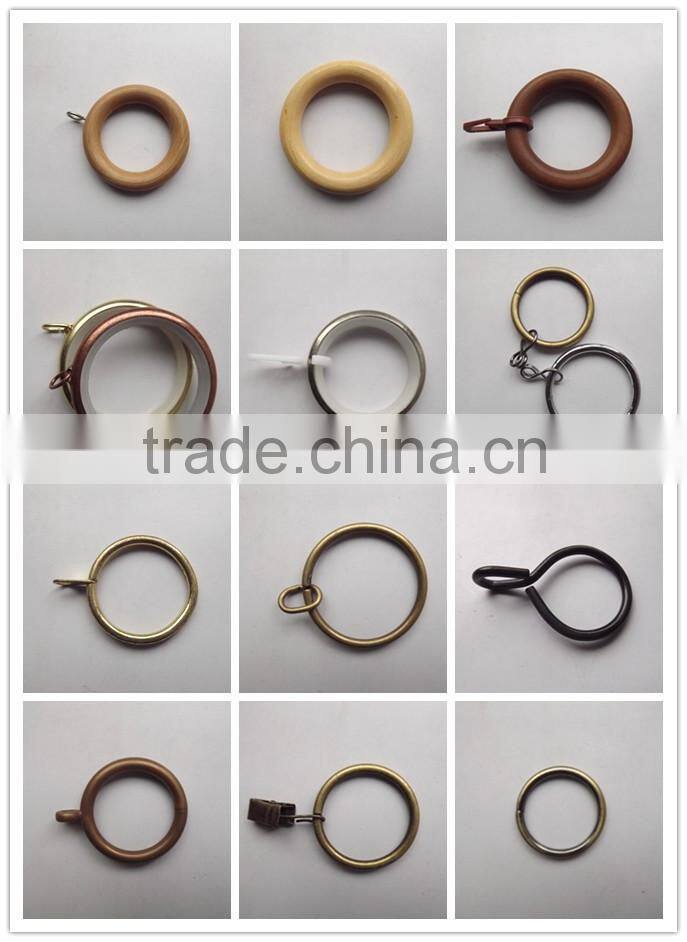 chinese double shower curtain hooks