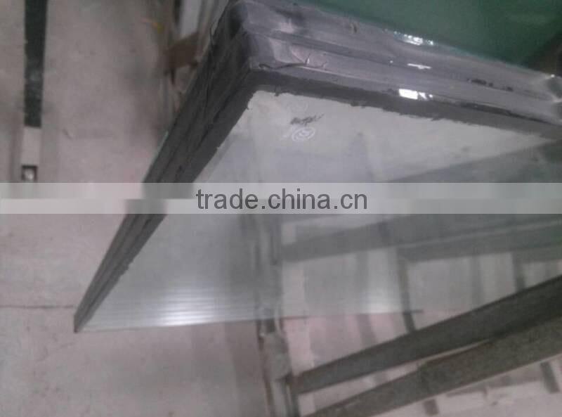 triple glazed glass panel /triple glazed windows /brown aluminum windows