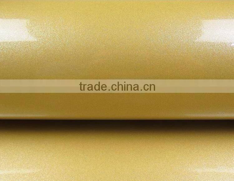 China Manufacturer Golden/Silver Adhesive Vinyl Flash Film