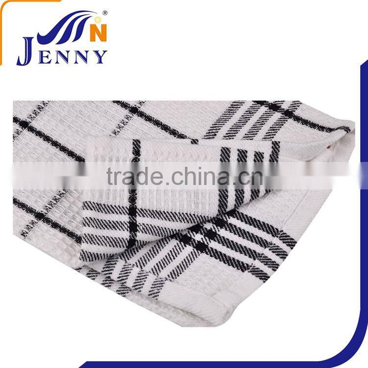 100% cotton yarn dyed plain weave tea towel kitchen towel