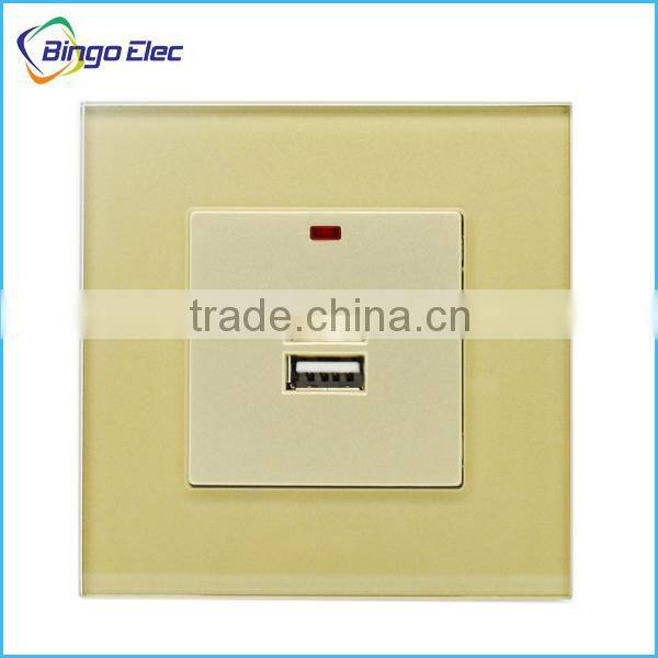 USB charging wall socket