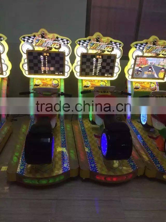 electric video super motor sport game kiddie rides