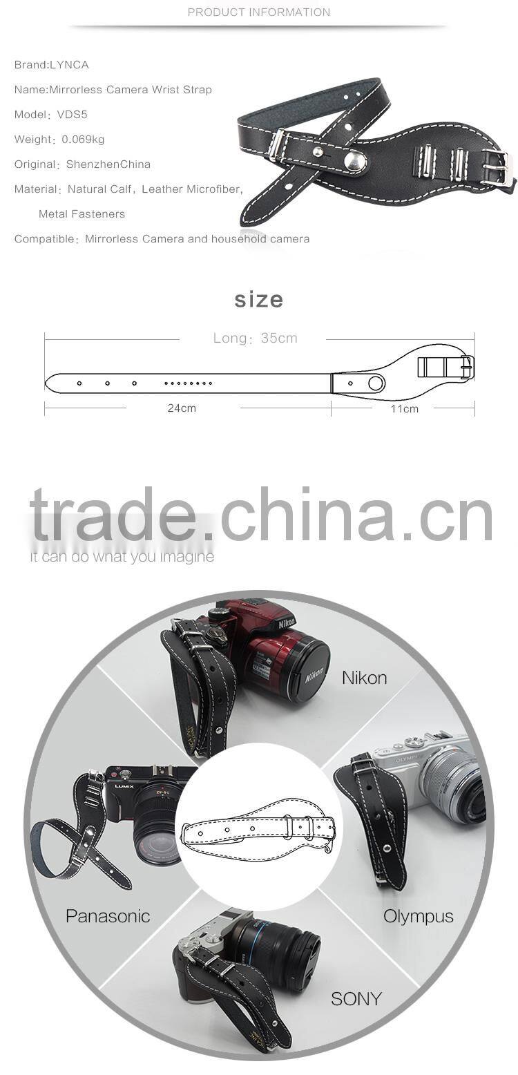 Leather Floating Camera Wrist Strap