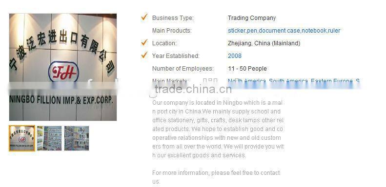 colorful fine line marker sign pen