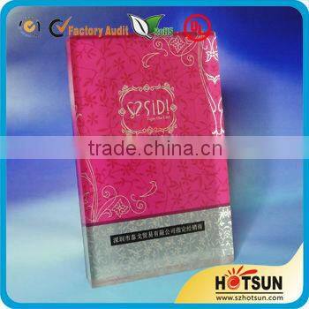 POP Clear Acrylic cube for Display Stand with Printing